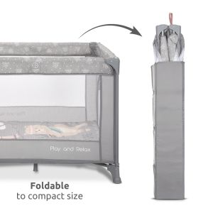 Кошара за игра 100х100см. PLAY N RELAX , GREY ADVENTURE