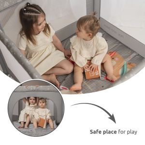 Кошара за игра 100х100см. PLAY N RELAX , GREY ADVENTURE