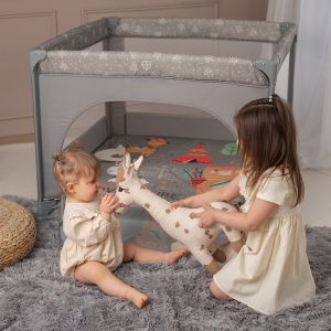 Кошара за игра 100х100см. PLAY N RELAX , GREY ADVENTURE