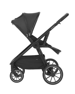 Комбинирана количка 2в1 с кош за новородено Naya , Black