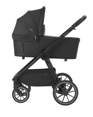 Комбинирана количка 2в1 с кош за новородено Naya , Black