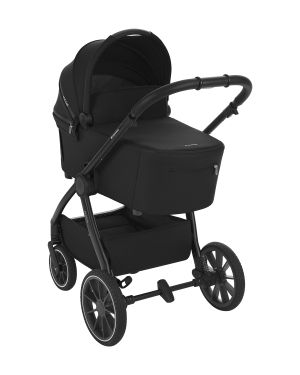 Комбинирана количка 2в1 с кош за новородено Naya , Black