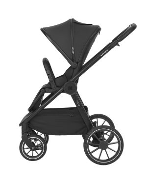 Комбинирана количка 2в1 с кош за новородено Naya , Black