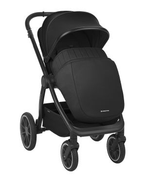 Комбинирана количка 2в1 с кош за новородено Naya , Black