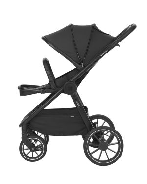 Комбинирана количка 2в1 с кош за новородено Naya , Black