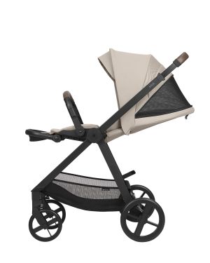 Комбинирана количка 3в1 с кош за новородено Mia , Beige 2026