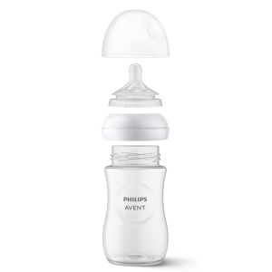 Philips AVENT SCY906/01 - Шише за хранене Natural Response 330 мл с биберон без протичане Natural Response с бърз поток