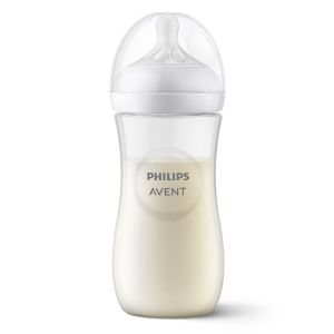 Philips AVENT SCY906/01 - Шише за хранене Natural Response 330 мл с биберон без протичане Natural Response с бърз поток