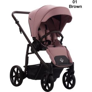 Bebetto Fluxo 0-22кг , 01 BROWN , Детска количка