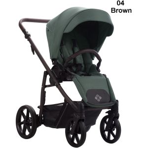 Bebetto Fluxo 0-22кг , 04 BROWN , Детска количка