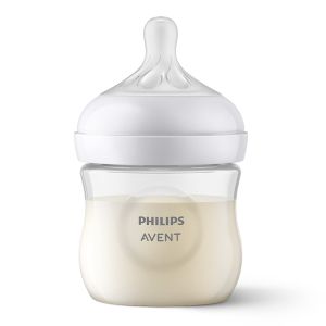 Philips AVENT SCY900/02 - Комплект от 2 бр. шишета за хранене Natural Response 125 мл с биберон без протичане Natural Response Поток 2, 0м+