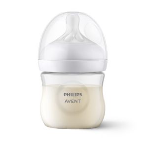 Philips AVENT SCY900/02 - Комплект от 2 бр. шишета за хранене Natural Response 125 мл с биберон без протичане Natural Response Поток 2, 0м+