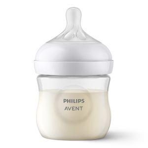 Philips AVENT SCD837/10 - Комплект за бебе с шише за хранене Natural Response 125 мл с биберон без протичане Поток 2, 0м+ и залъгалка Ultra Air 0-6м