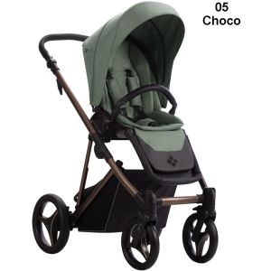 BEBETTO - PELPASSO TEX , 05 Choco - Бебешка количка 2 в 1