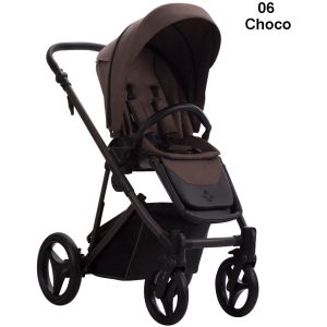 BEBETTO - PELPASSO TEX , 06 Choco - Бебешка количка 2 в 1