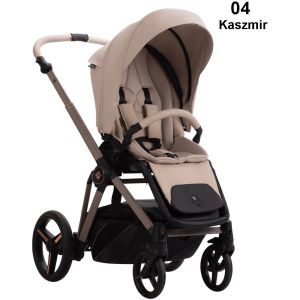 BEBETTO - MONTI PRO Kaszmir 04 еко кожа , Бебешка количка 2 в 1