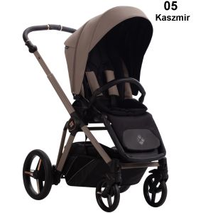 BEBETTO - MONTI PRO Kaszmir 05 еко кожа , Бебешка количка 2 в 1
