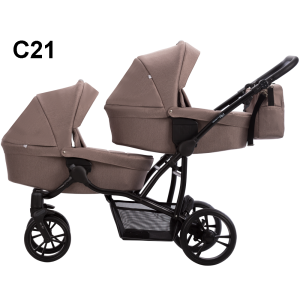 Бебешка количка за близнаци 2в1, Bebetto 42 , C21