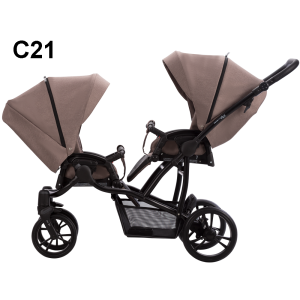 Бебешка количка за близнаци 2в1, Bebetto 42 , C21