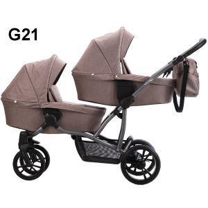 Бебешка количка за близнаци 2в1, Bebetto 42 , G21