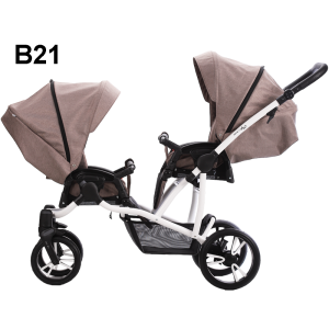 Бебешка количка за близнаци 2в1, Bebetto 42 , B21