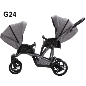 Бебешка количка за близнаци 2в1, Bebetto 42 , G24