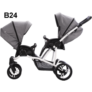 Бебешка количка за близнаци 2в1, Bebetto 42 , B24