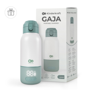 Kinderkraft GAJA термос за подгряване на мляко 2в1 GREEN