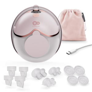 Kinderkraft MAMAFLOW единична електрическа помпа за кърма PINK