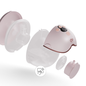 Kinderkraft MAMAFLOW единична електрическа помпа за кърма PINK