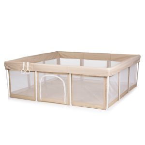 CHIPOLINO - Сгъваема кошара за игра EASY 180/180см , БЕЖОВА