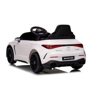 EЛЕКТРИЧЕСКА КОЛА MERCEDES AMG CLE 53 , БЯЛА