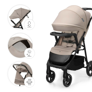 Kinderkraft TRIG 3 бебешка количка с табла STONE BEIGE