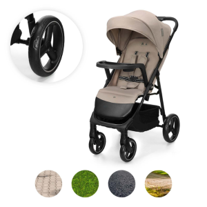 Kinderkraft TRIG 3 бебешка количка с табла STONE BEIGE