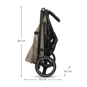 Kinderkraft TRIG 3 бебешка количка с табла STONE BEIGE