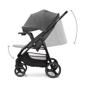 Kinderkraft TRIG 3 бебешка количка с табла GRANITE GREY