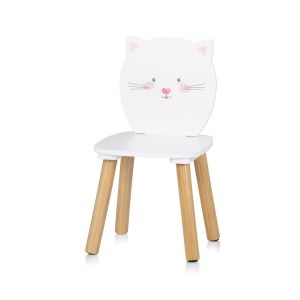 КОМПЛЕКТ МАСА С ДВА СТОЛА MDF , МЕЧЕ И КОТКА
