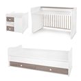 ТРАНСФОРМИРАЩО ЛЕГЛО MiniMAX NEW 190/72 , БЯЛО/КАФЕ