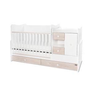ТРАНСФОРМИРАЩО ЛЕГЛО MiniMAX NEW 190/72 , БЯЛО/СВЕТЪЛ ДЪБ 