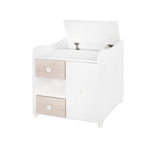 ТРАНСФОРМИРАЩО ЛЕГЛО MiniMAX NEW 190/72 , БЯЛО/СВЕТЪЛ ДЪБ 
