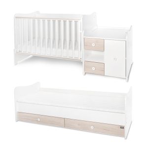 ТРАНСФОРМИРАЩО ЛЕГЛО MiniMAX NEW 190/72 , БЯЛО/СВЕТЪЛ ДЪБ 