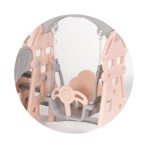 К-Т ПЪРЗАЛКА, ЛЮЛКА и КОШ за ТОПКА , РОЗОВ