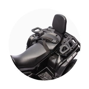 Електрическо ATV, EVA гуми - CAN AM OUTLANDER , ЧЕРНО
