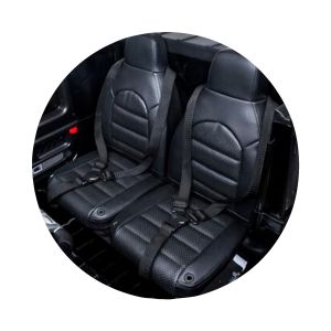 Електрически джип за две деца MERCEDES G63, EVA гуми , БЯЛ