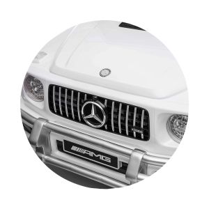 Електрически джип за две деца MERCEDES G63, EVA гуми , ЧЕРЕН 