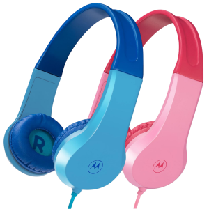 Motorola детски слушалки с кабел MOTO JR200 PINK