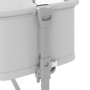 KinderKraft NESTEE GROW 2 бебешка кошара LIGHT GREY