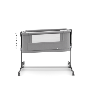 KinderKraft NESTEE GROW 2 бебешка кошара DARK GREY