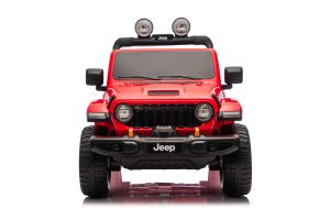 Акумулаторна кола Licensed  Jeep Wrangler Rubicon 392 , Red