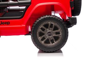 Акумулаторна кола Licensed  Jeep Wrangler Rubicon 392 , Red